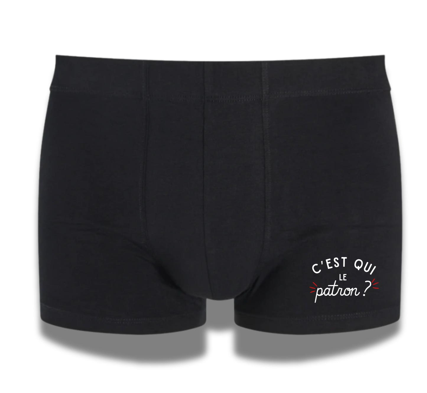 Caleçon "C'est qui le patron ?"