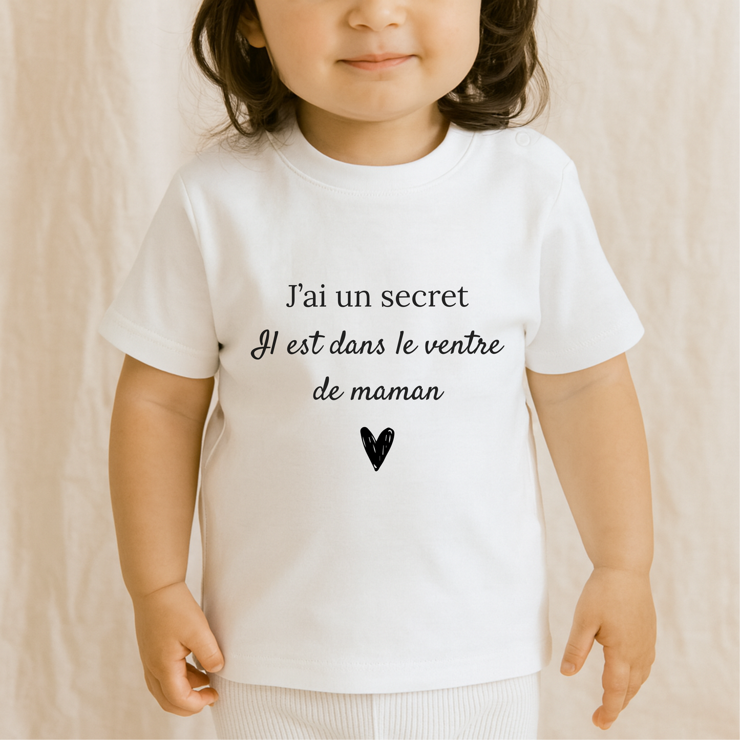 T-shirt annonce grossesse
