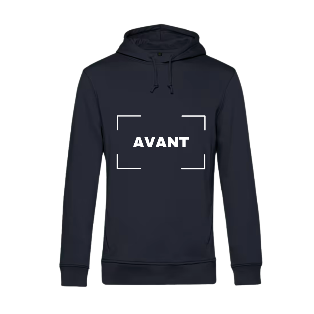 Sweat à capuche adulte bleu marine
