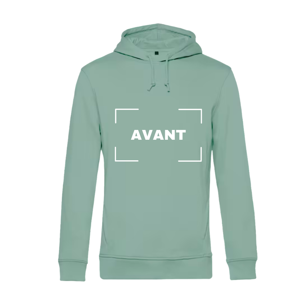 Sweat à capuche adulte sauge