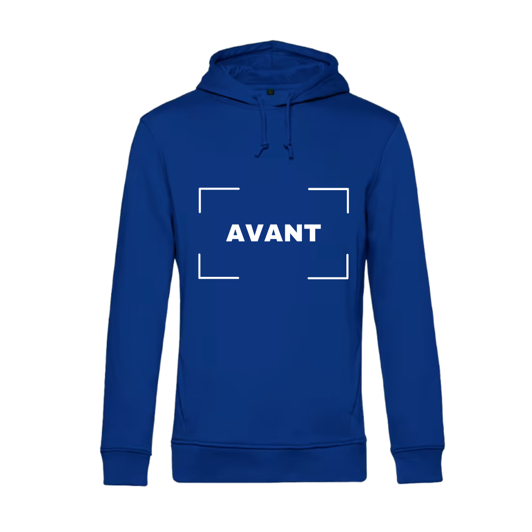 Sweat à capuche adulte bleu royal