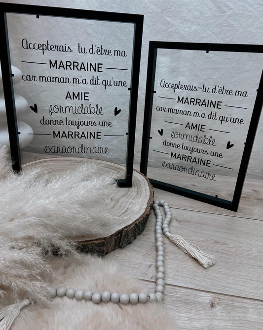 Cadre A4 Citation - demande