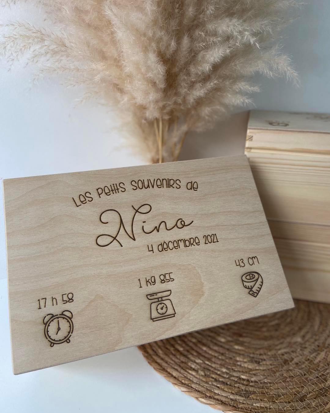 Coffret en bois