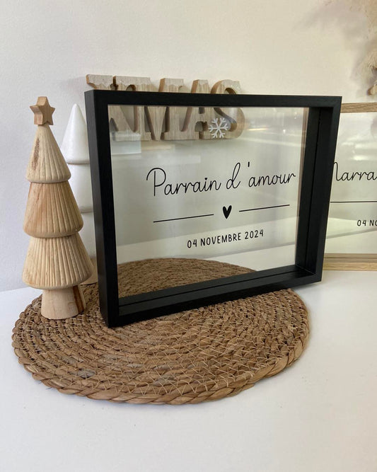 Cadre A4 – ligne & petit cœur