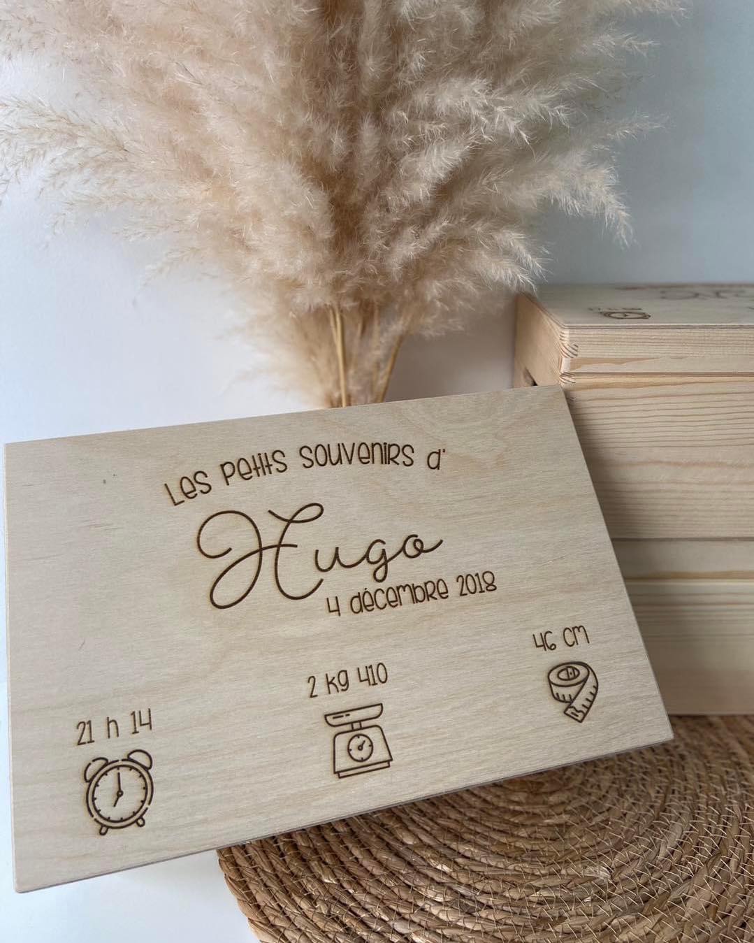 Coffret en bois