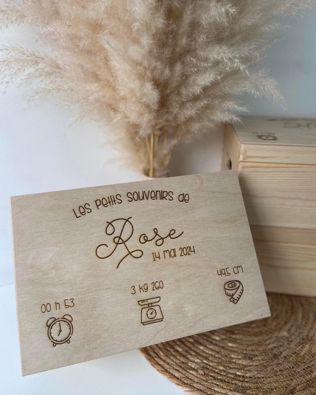 Coffret en bois