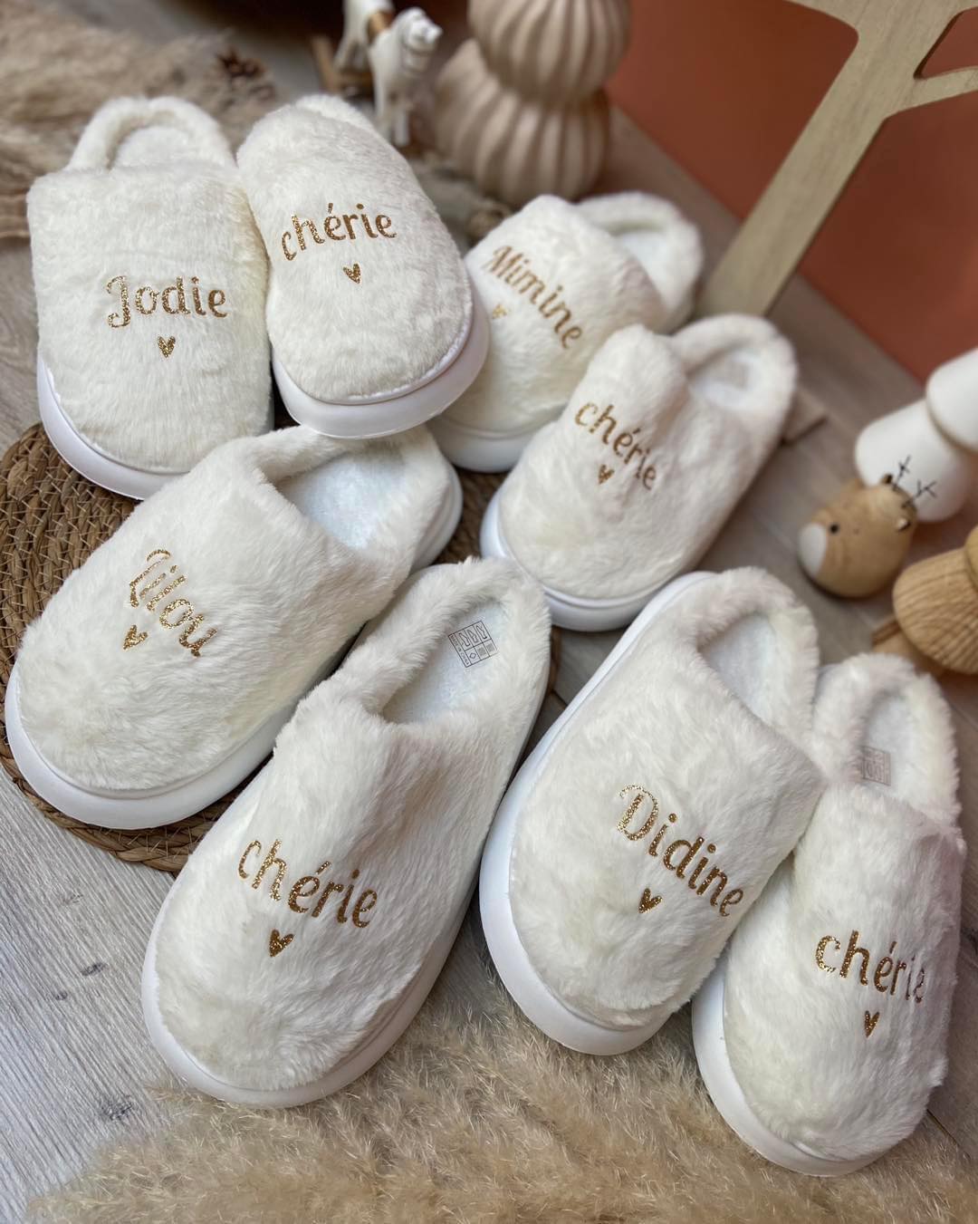 Chaussons à personnaliser