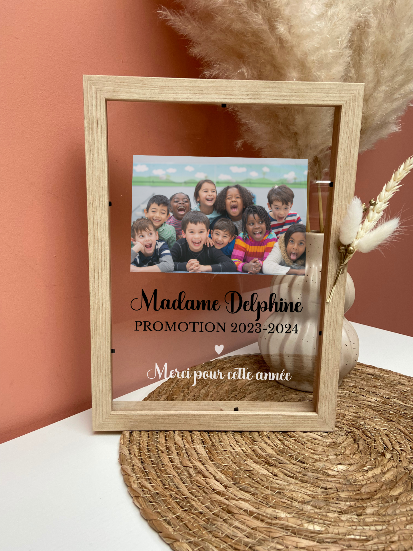 Cadre avec photo de classe