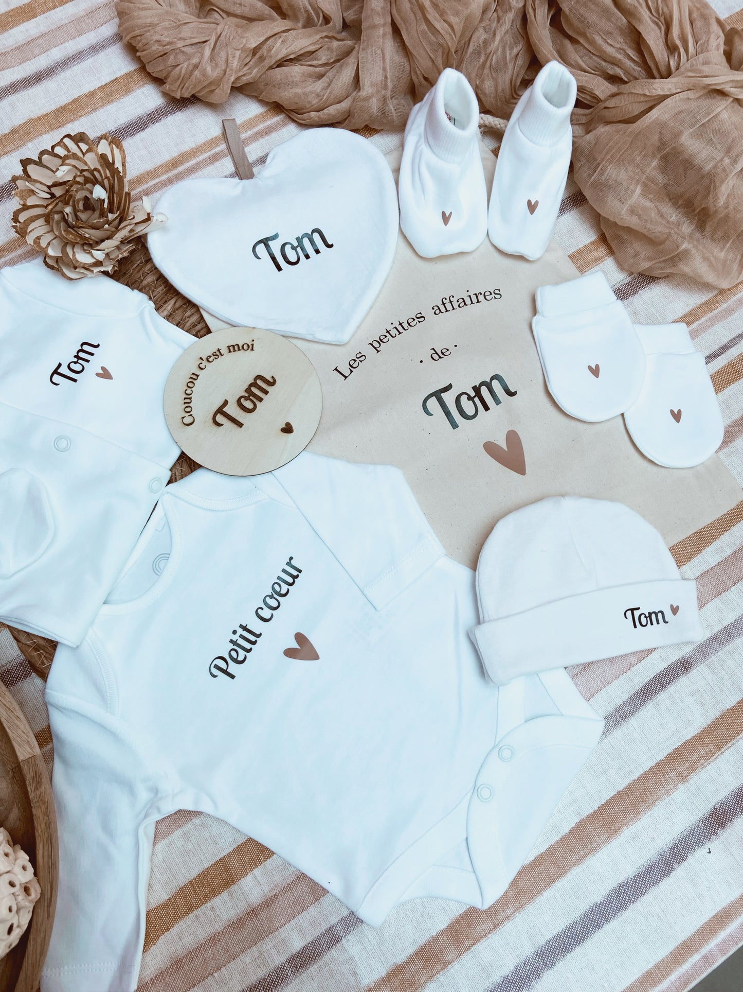 La box naissance : l'essentiel en coton