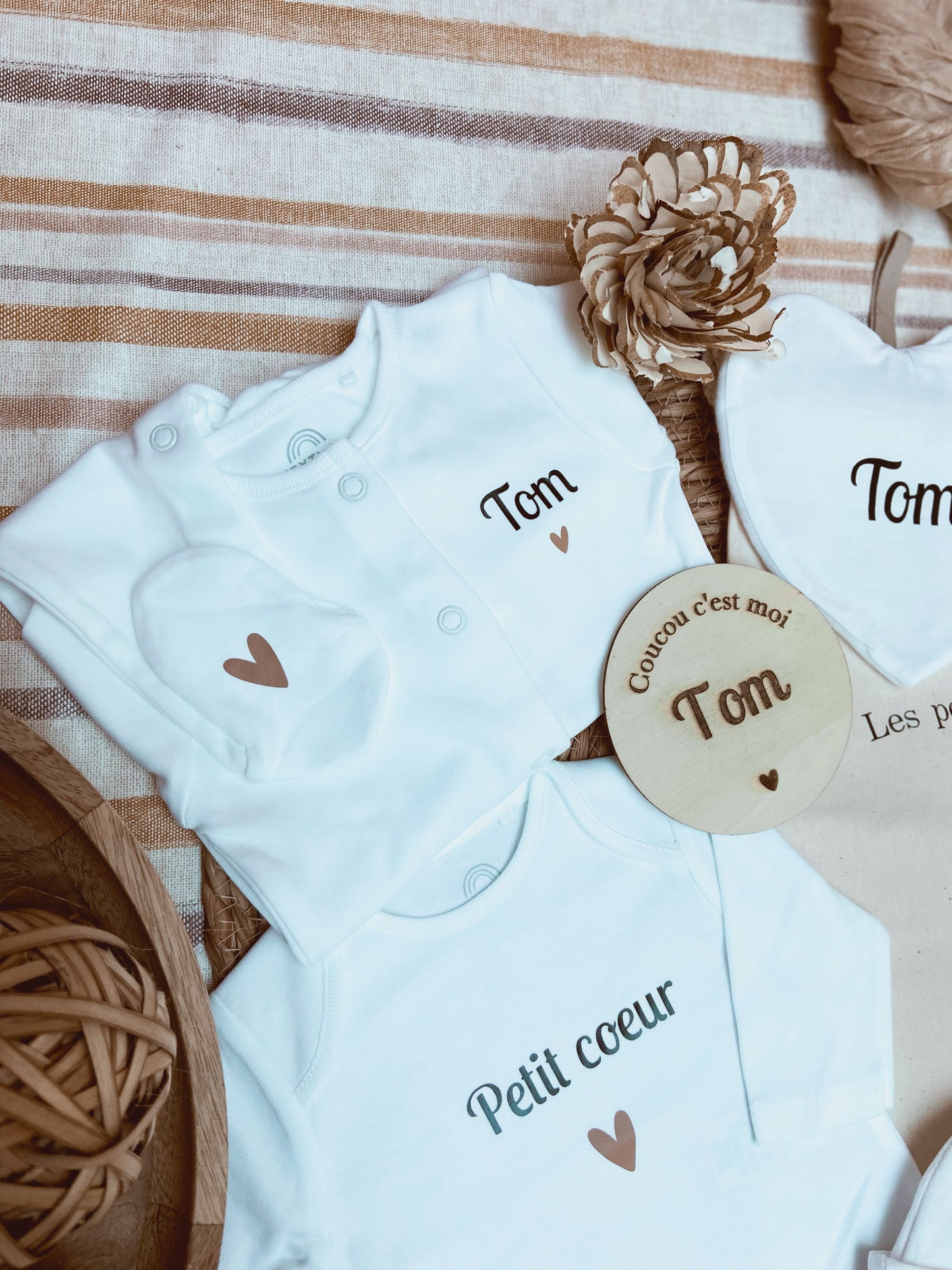 La box naissance : l'essentiel en coton