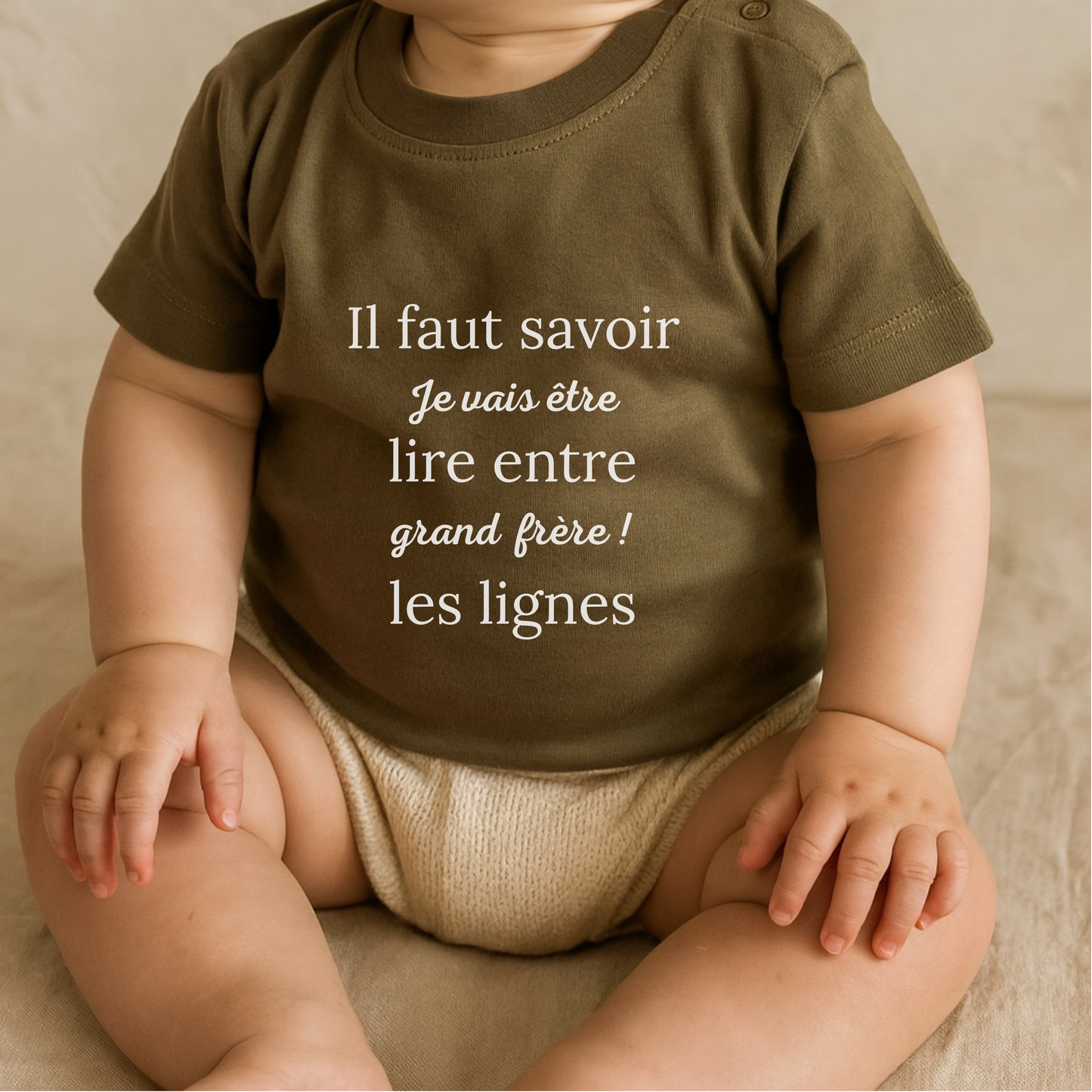 T-shirt annonce grossesse