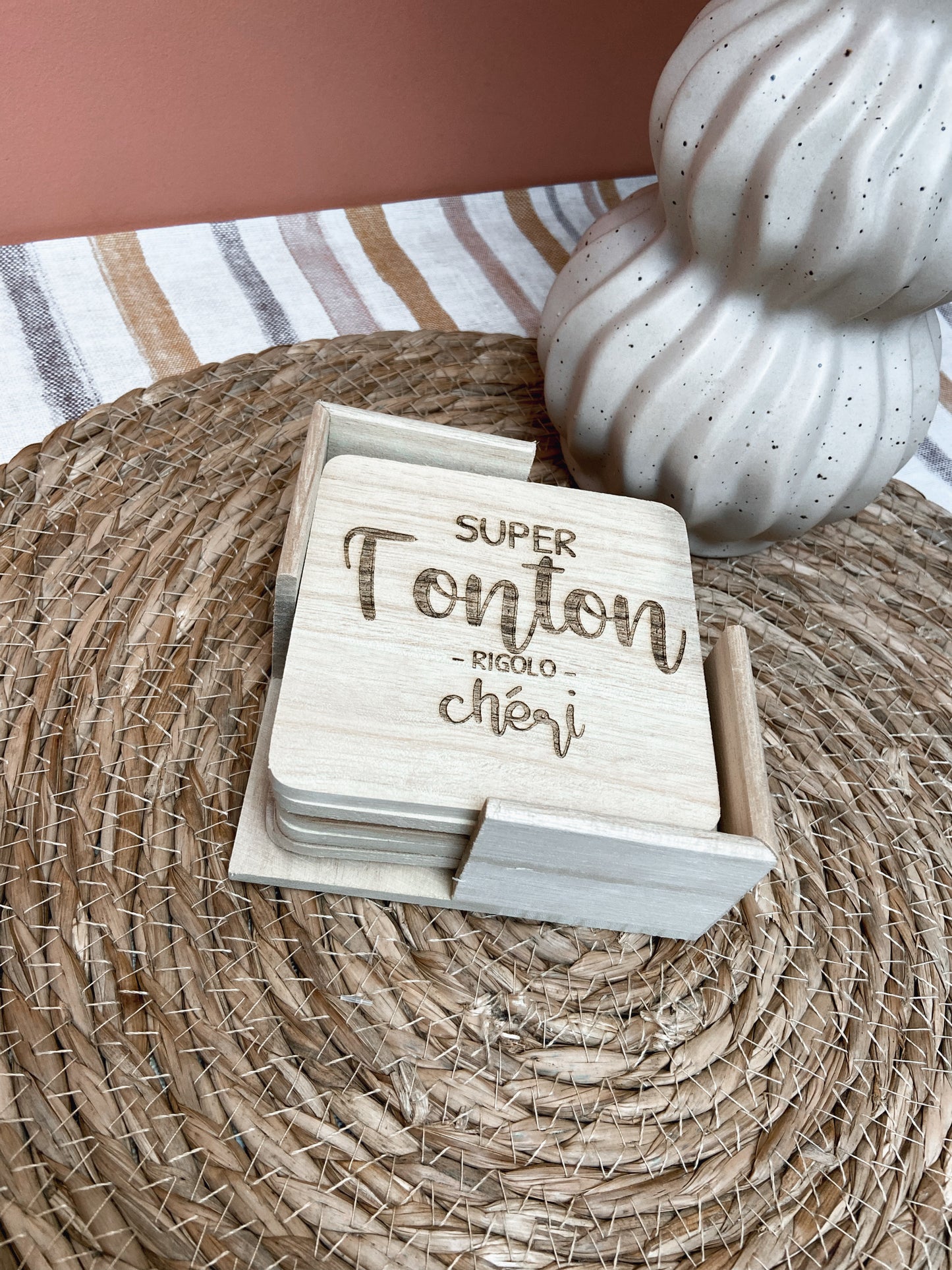 Sous-verres avec socle