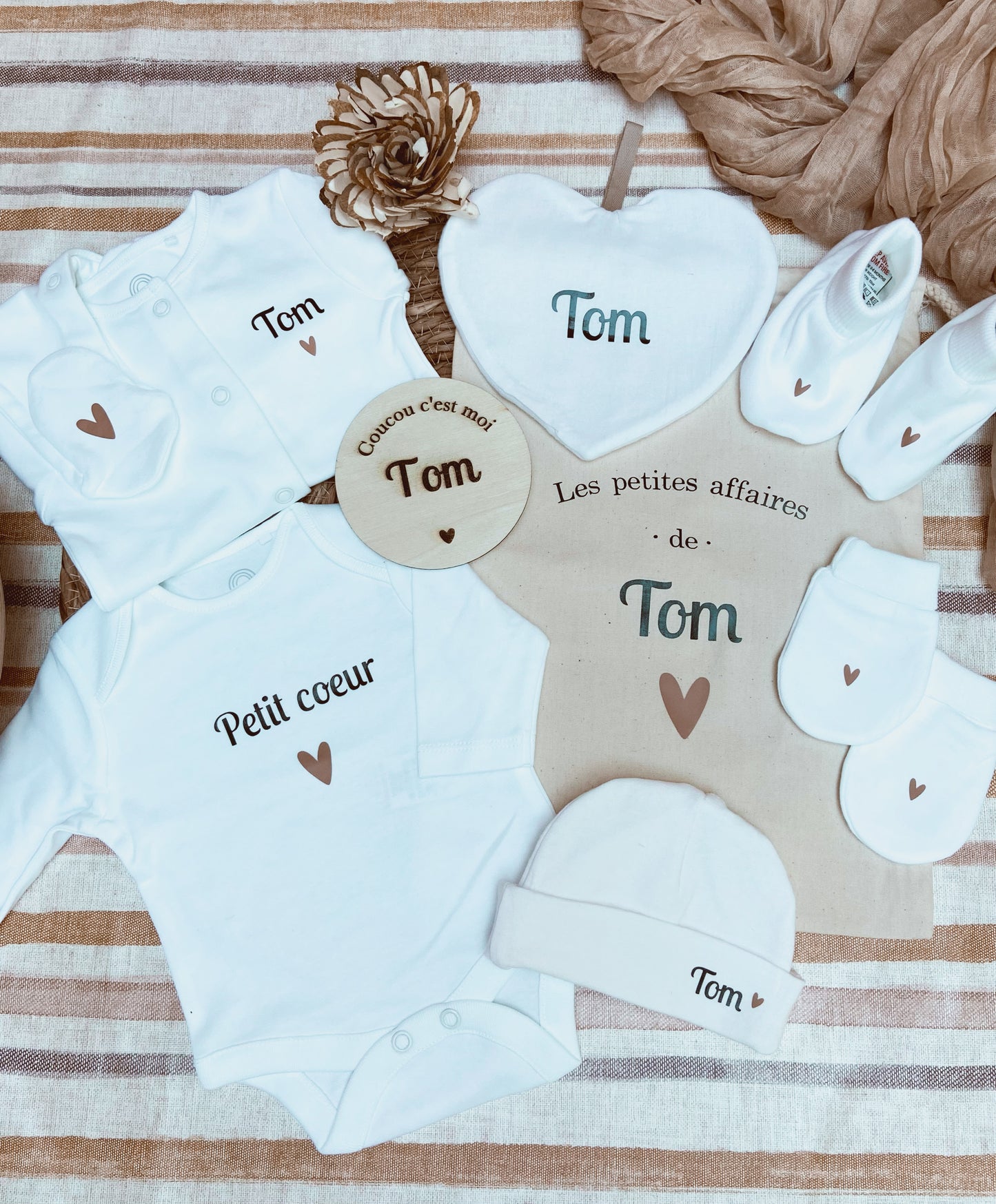 La box naissance : l'essentiel en coton