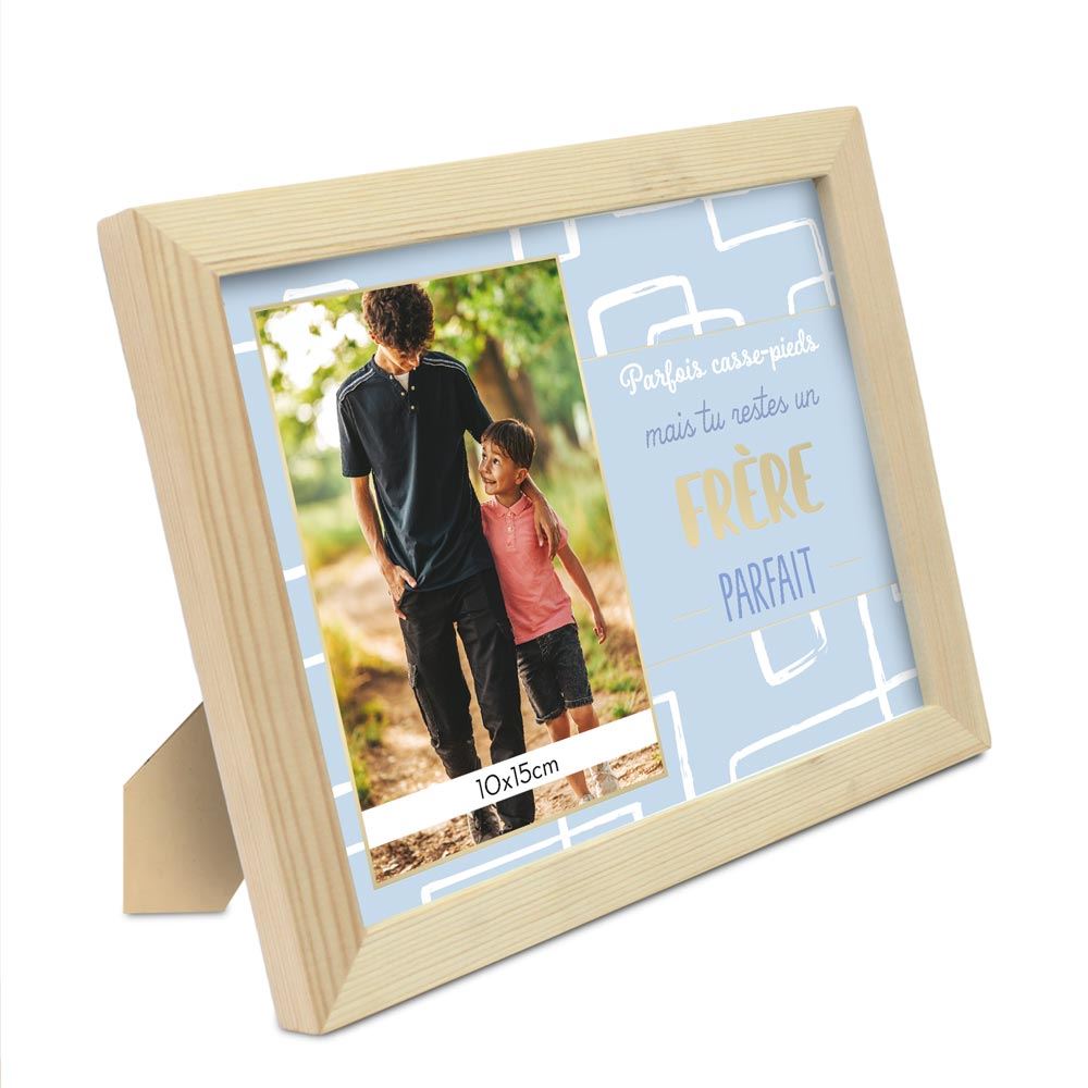Cadre photo "frere parfait"