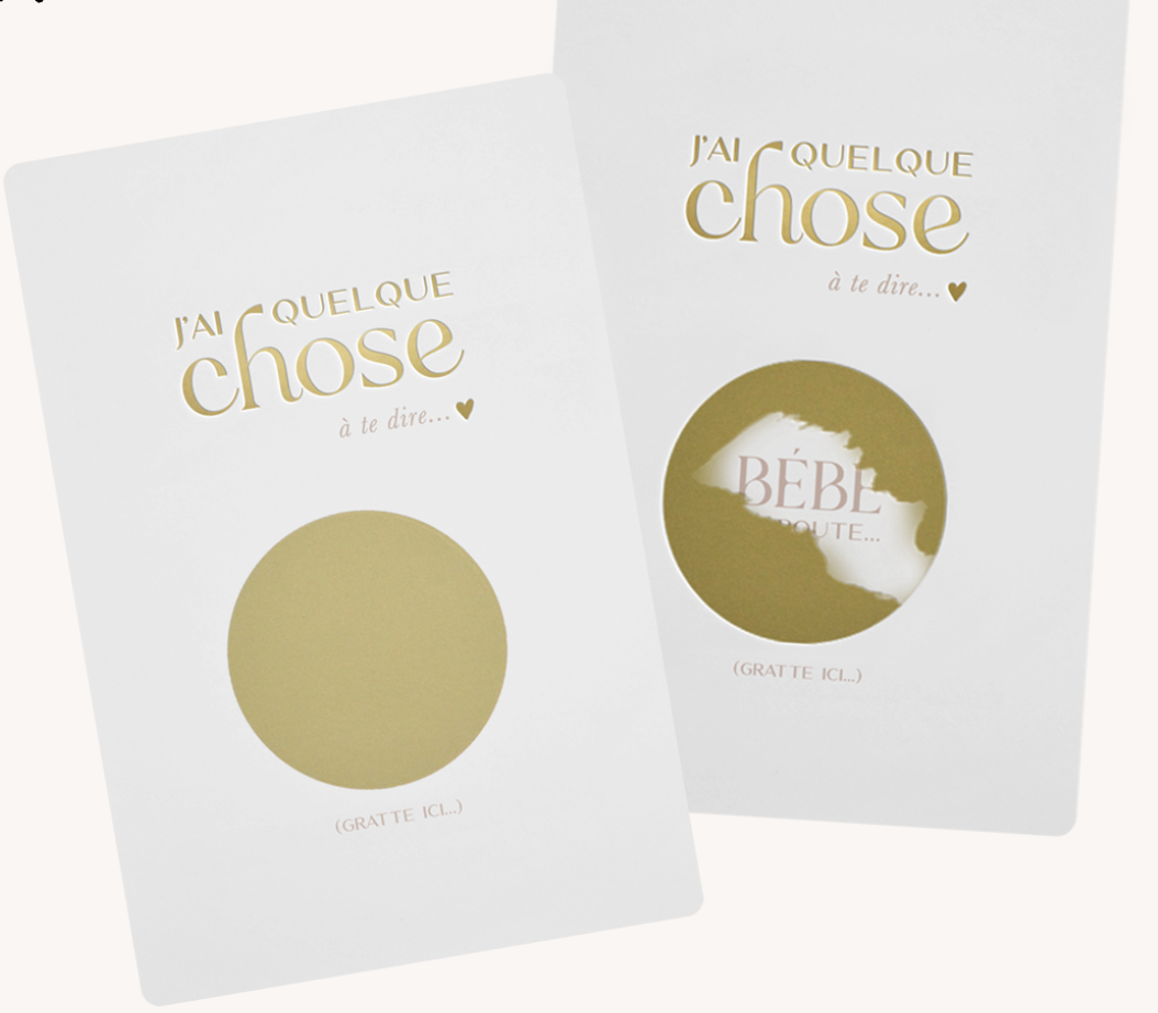 Carte à gratter