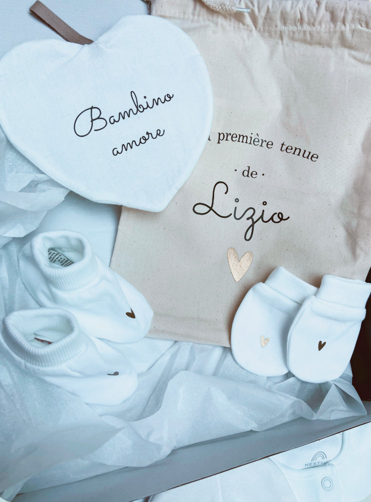 La box naissance : l'essentiel en coton