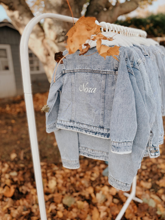 Veste en jeans - moumoute