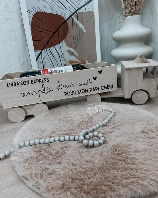 Camion coffret à vin