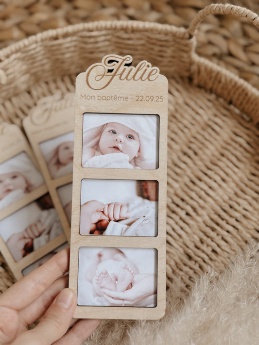 Magnet Cabine photo en bois