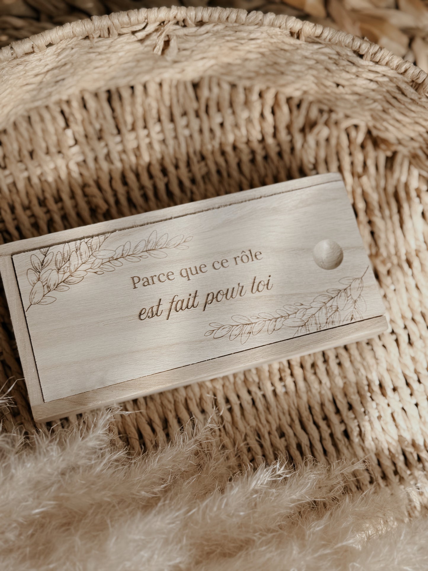 Coffret décapsuleur - demande parrain
