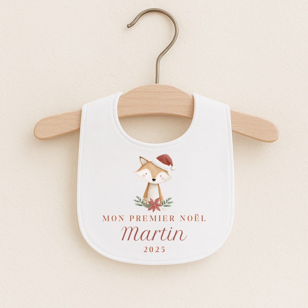 Bavoir "Mon premier Noël"