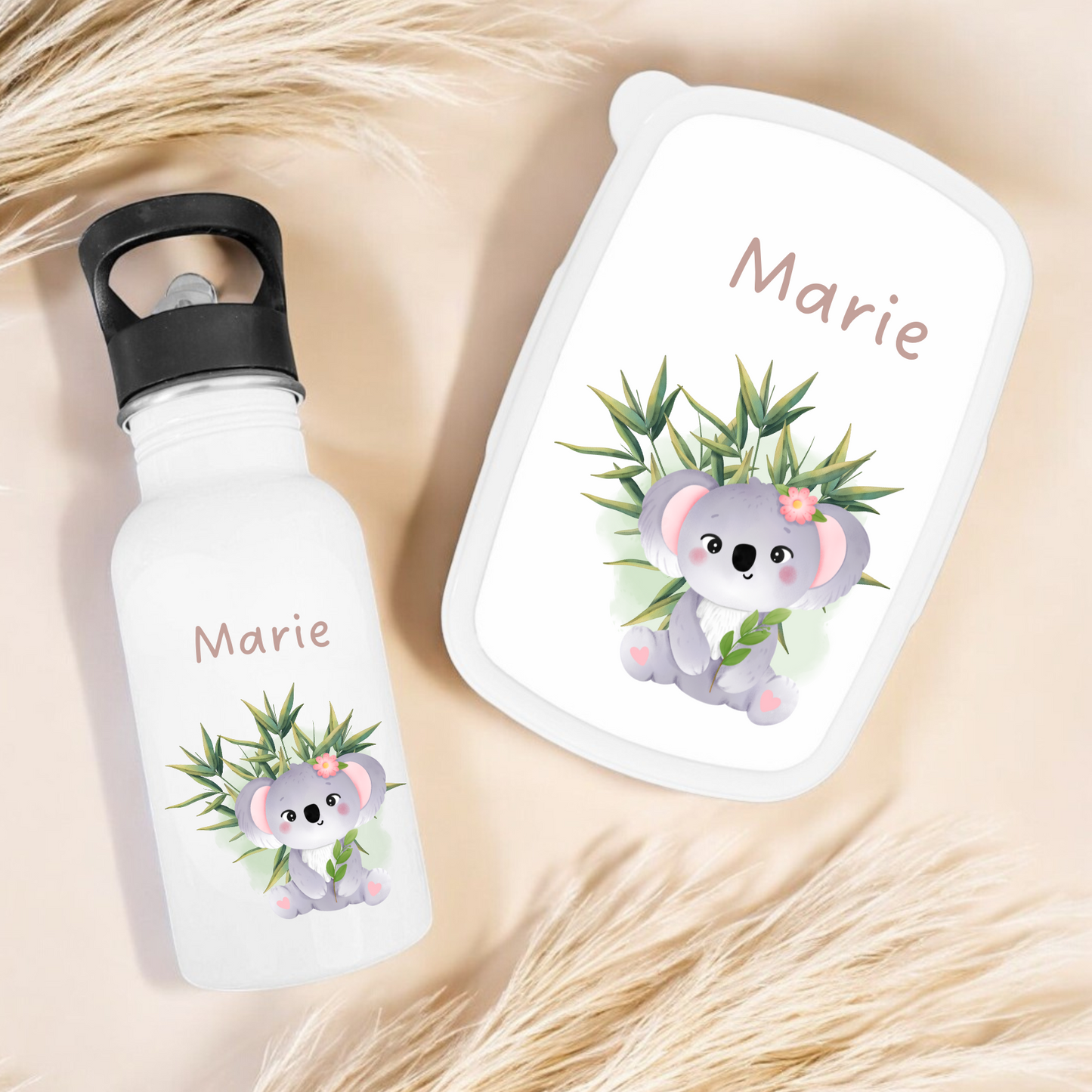 Lunchbox & gourde - Koala fille