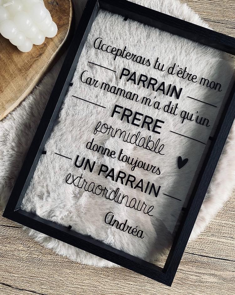 Cadre A4 Citation - demande