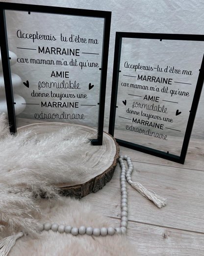 Cadre A4 Citation - demande