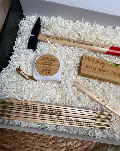 Box Bricolage – outils gravés