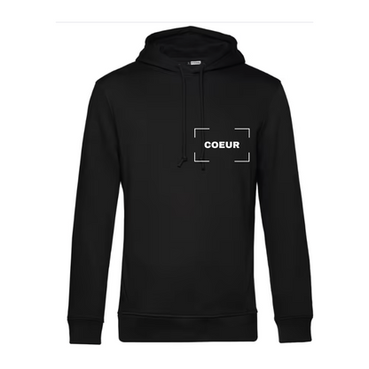 Sweat à capuche adulte noir