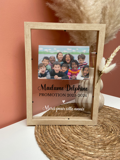 Cadre avec photo de classe
