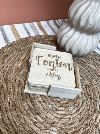 Sous-verres avec socle