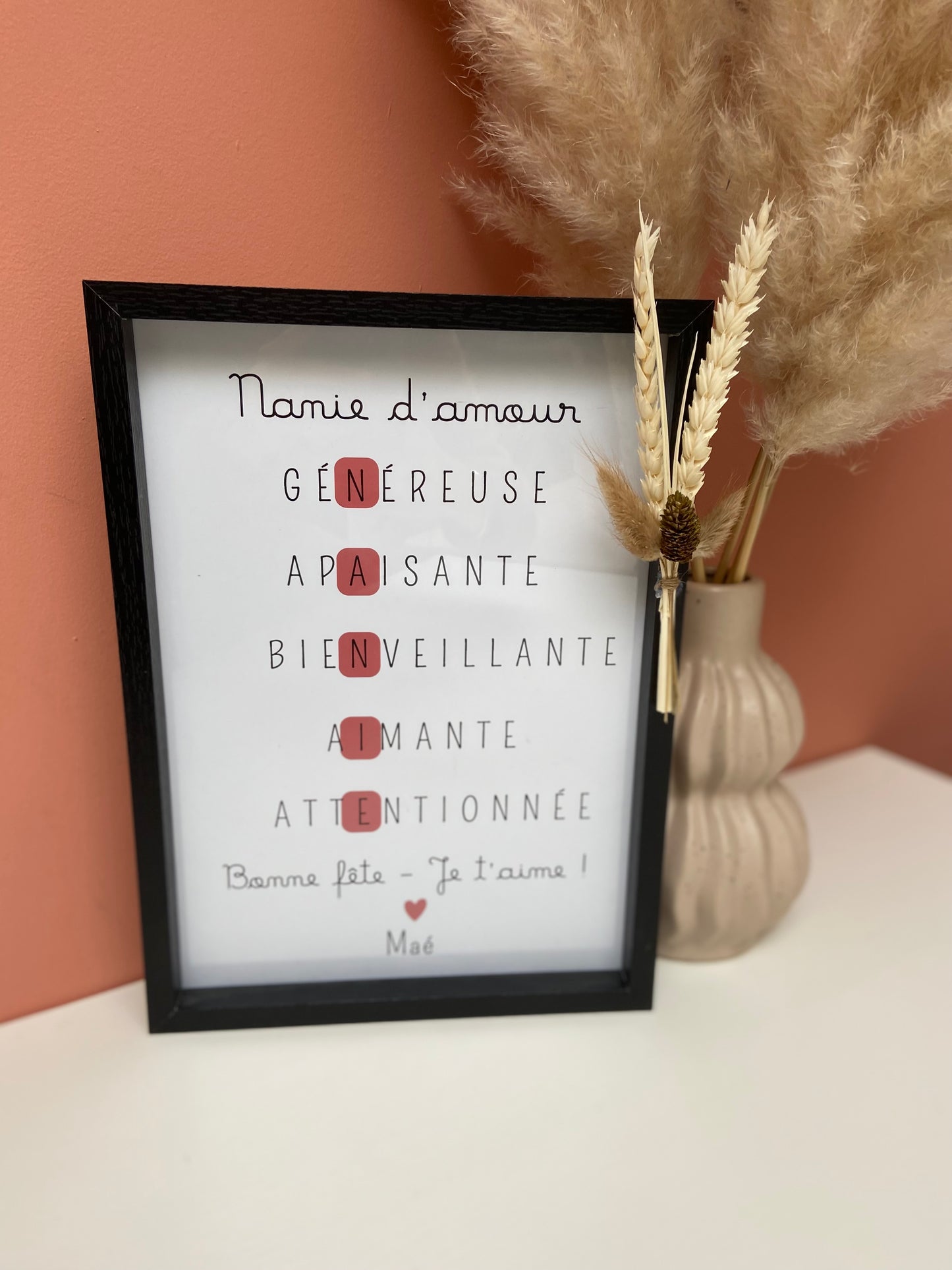 Cadre mot croisé