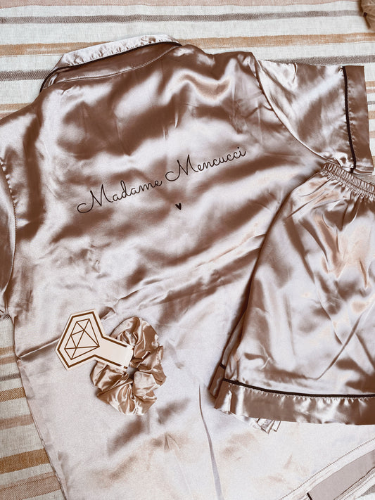 Pyjama en satin