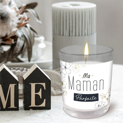 Bougie verre "ma maman parfaite"