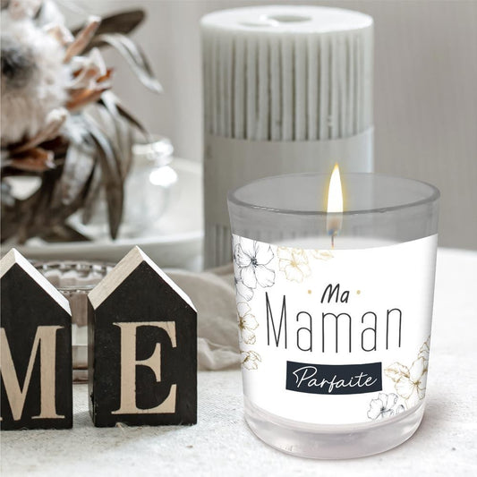 Bougie verre "ma maman parfaite"