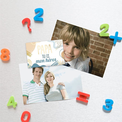 Magnet papa mon heros