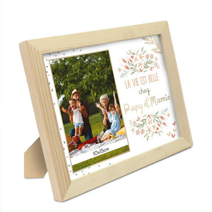 Cadre photo "papy et mamie"