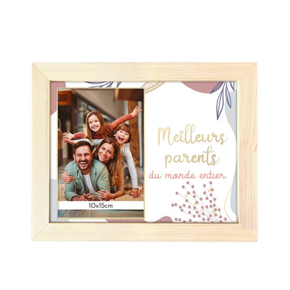 Cadre photo "meilleurs parents"