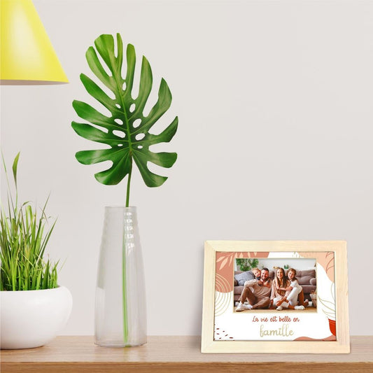 Cadre photo "la vie est belle en famille"