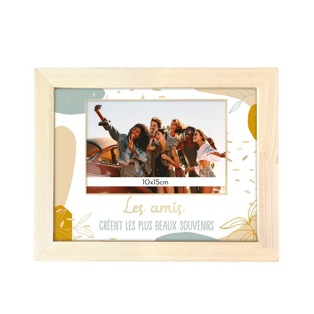Cadre photo "les amis creent...souvenirs"
