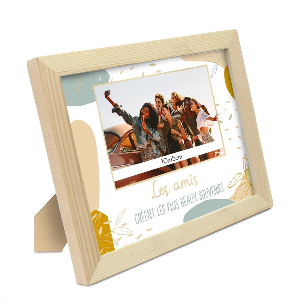 Cadre photo "les amis creent...souvenirs"