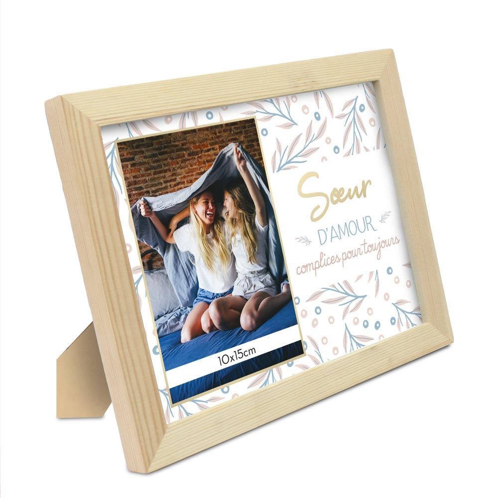 Cadre photo "soeur d amour ...toujours"