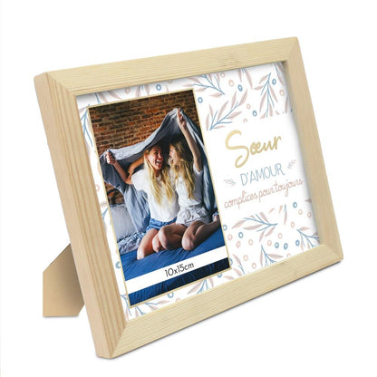 Cadre photo "soeur d amour ...toujours"
