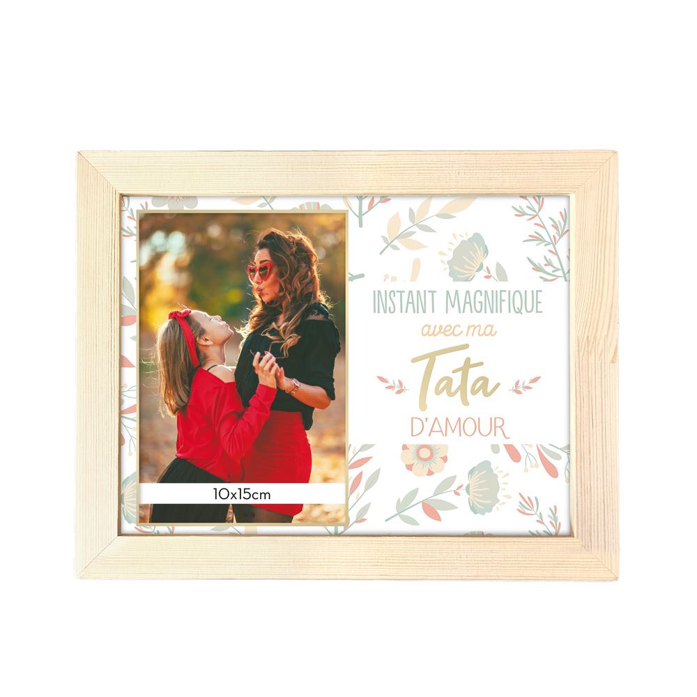 Cadre photo "...tata d amour"