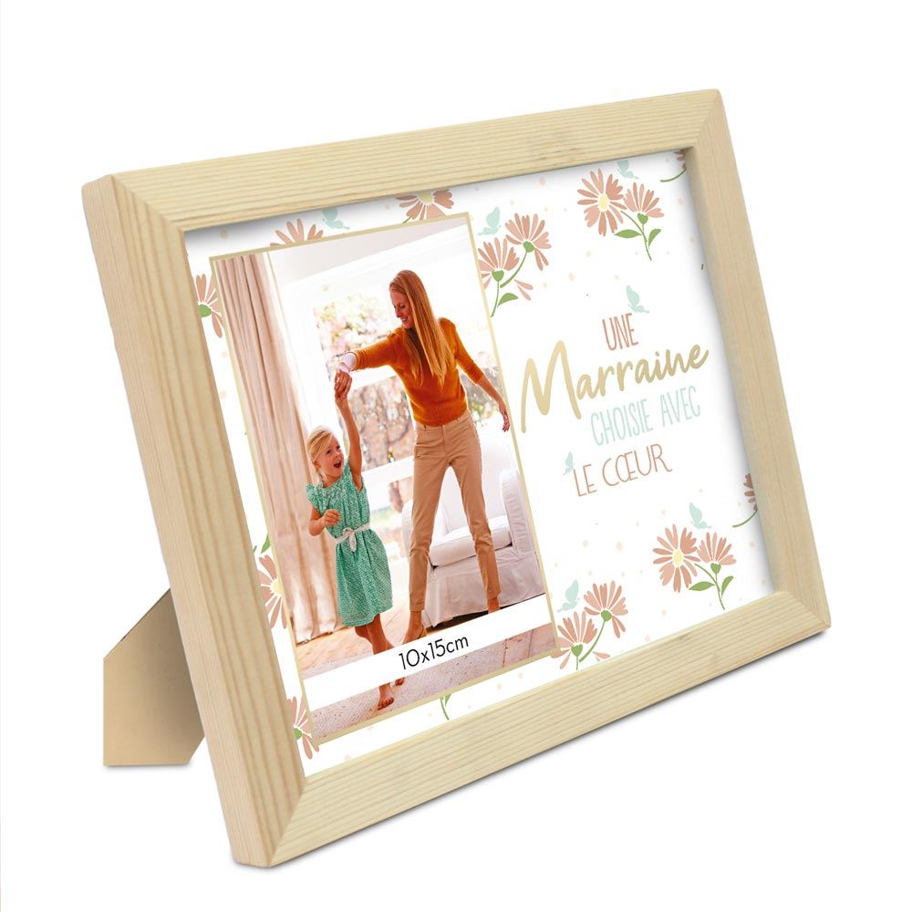 Cadre photo "marraine"