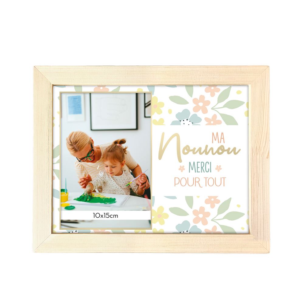 Cadre photo "nounou"