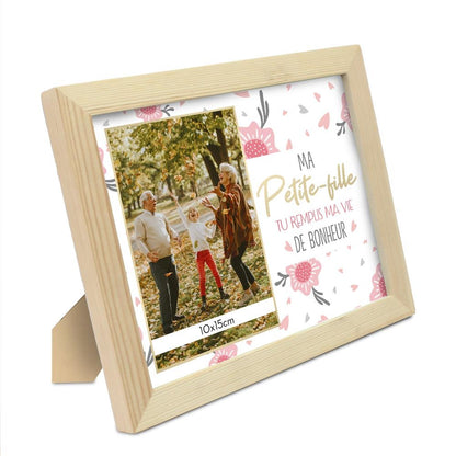 Cadre photo "petite-fille d amour"