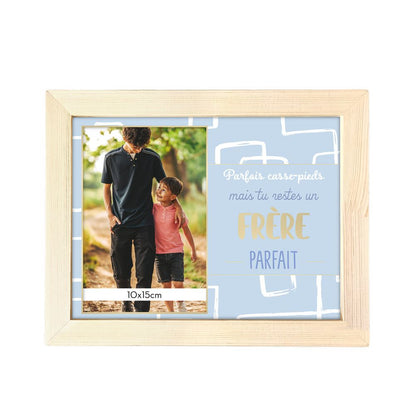 Cadre photo "frere parfait"