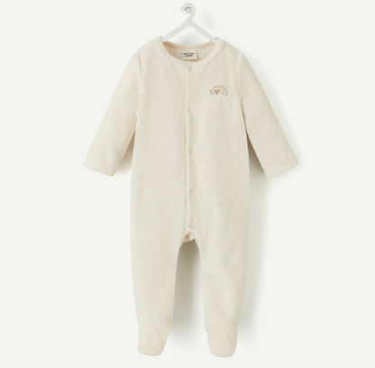 Pyjama en velours Mini-nous